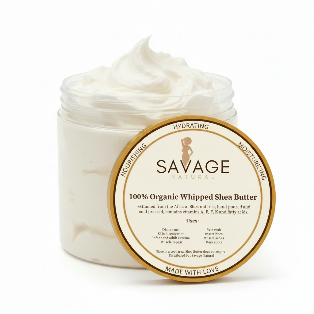 8oz Whipped Shea Butter Rim Fixed